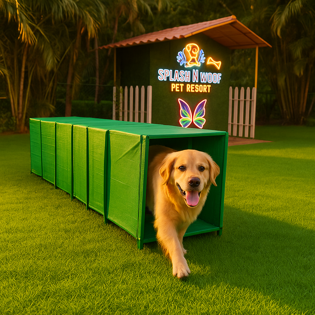 Doggy Discovery Tunnel