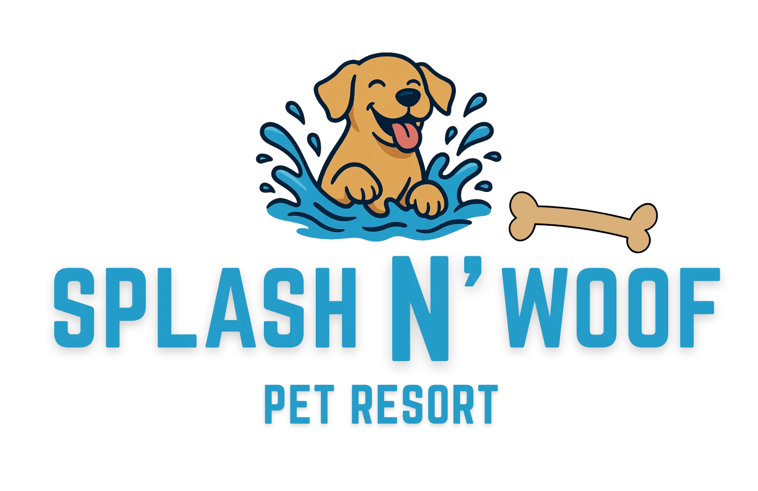 Logo of Splash & Woof Dog Resort